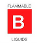 Illustration for Classification B - Flamable Liquids