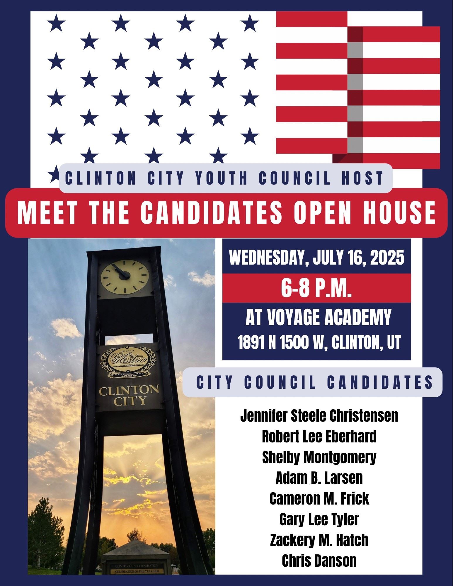 Meet the candidates Clinton City